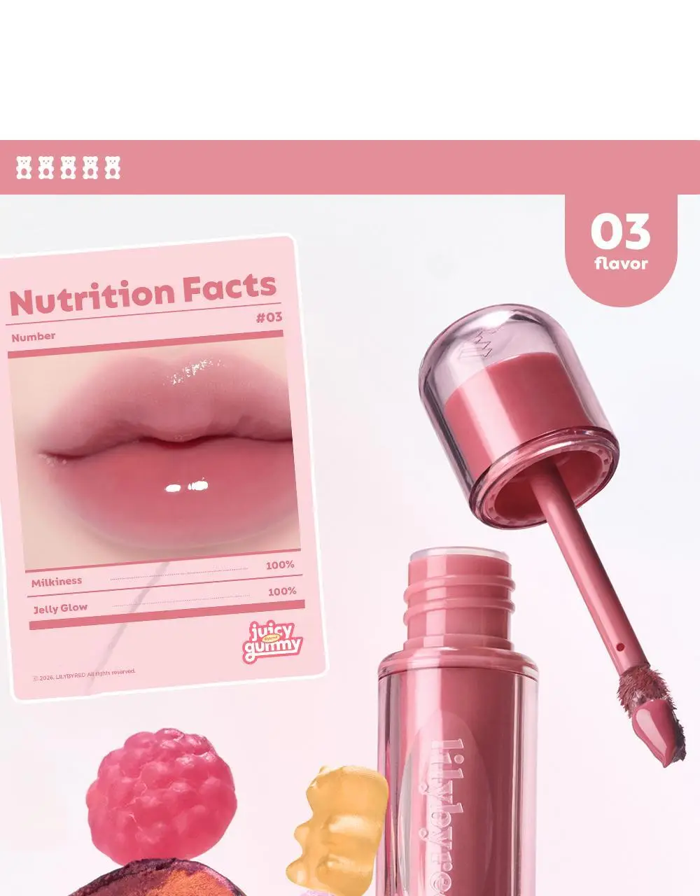 [코코초 공동개발/단독기획] 릴리바이레드 앙큼 라이어 코팅 틴트 (26AD) 3.6g (단품/기획) 상세페이지 38